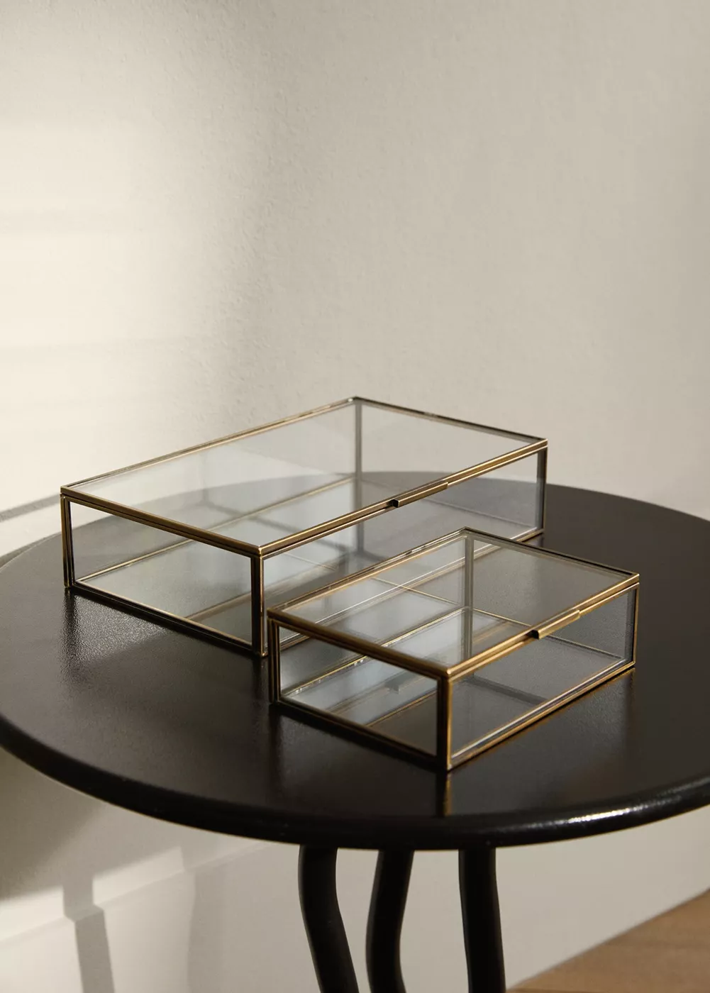 Petite boîte à bijoux métallique, MANGO HOME