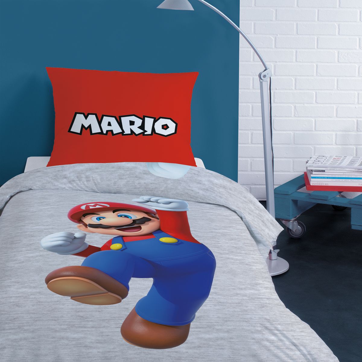 Housse de Couette 1 personne Mario