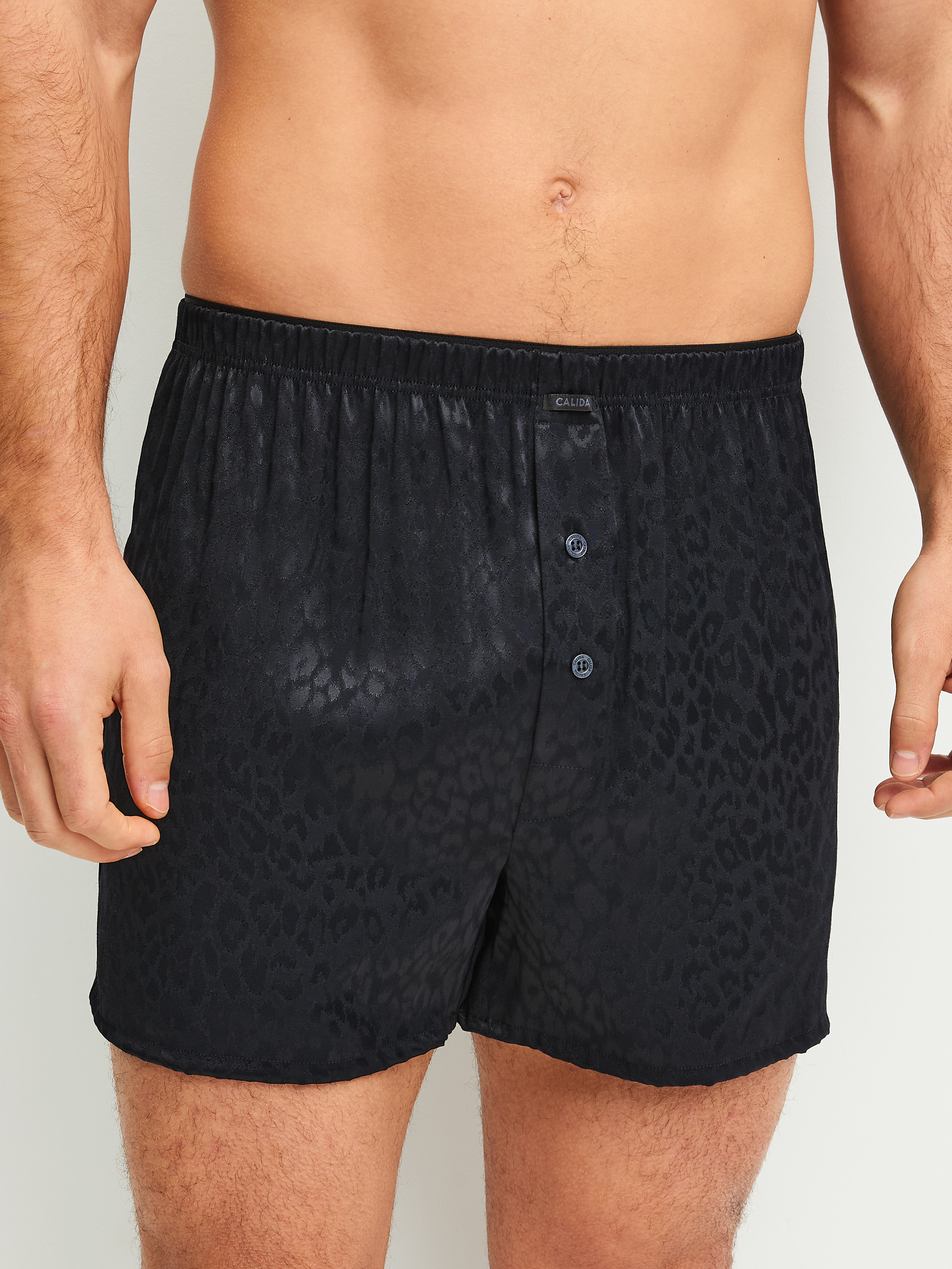 Boxer avec ouverture Viscose WOVEN JACQUARD, CALIDA