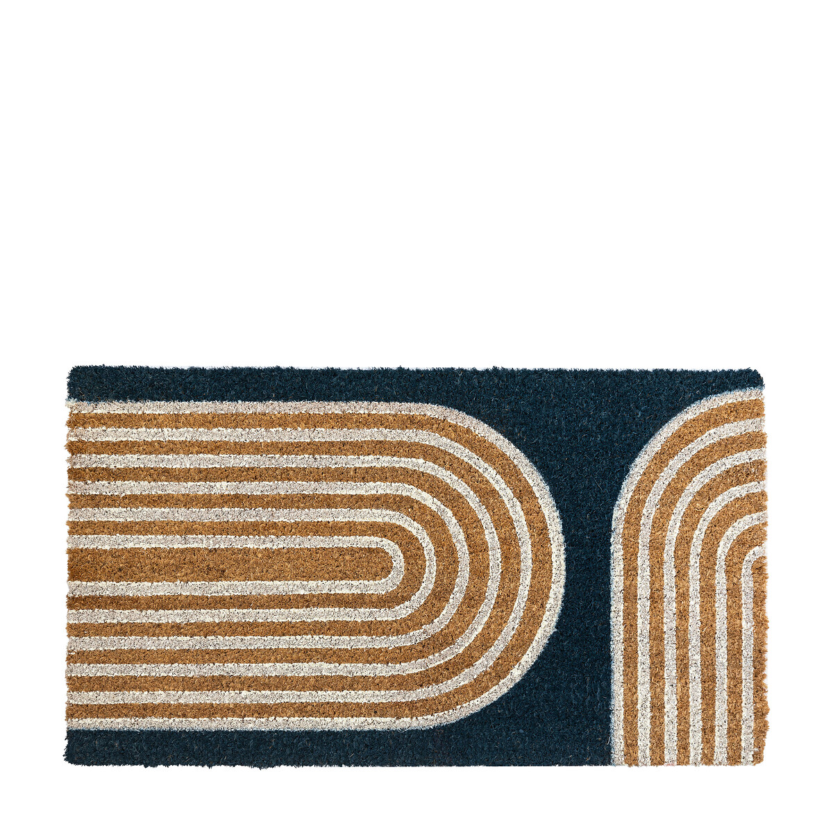 Geo Arches Teal Doormat, SO'HOME