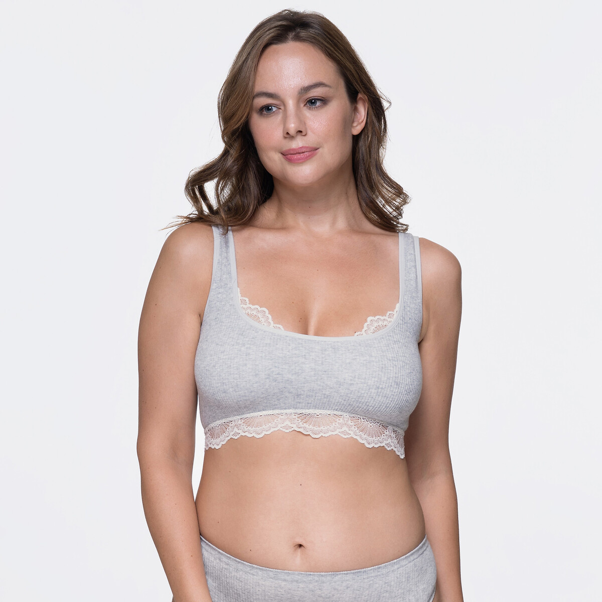 Image of Audrey Bralette in Organic Cotton Mix