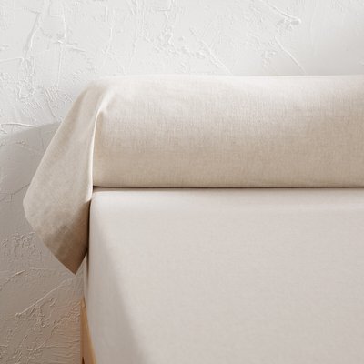Funda de almohada de franela de algodón, Clara LA REDOUTE INTERIEURS