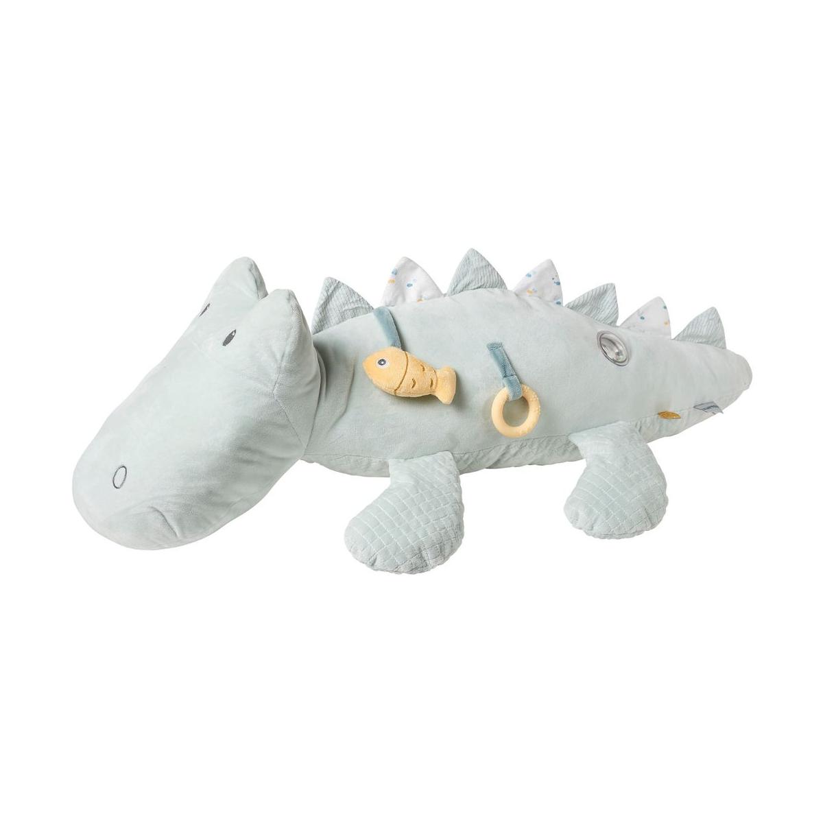 Peluche d'activités Roméo le crocodile, NATTOU