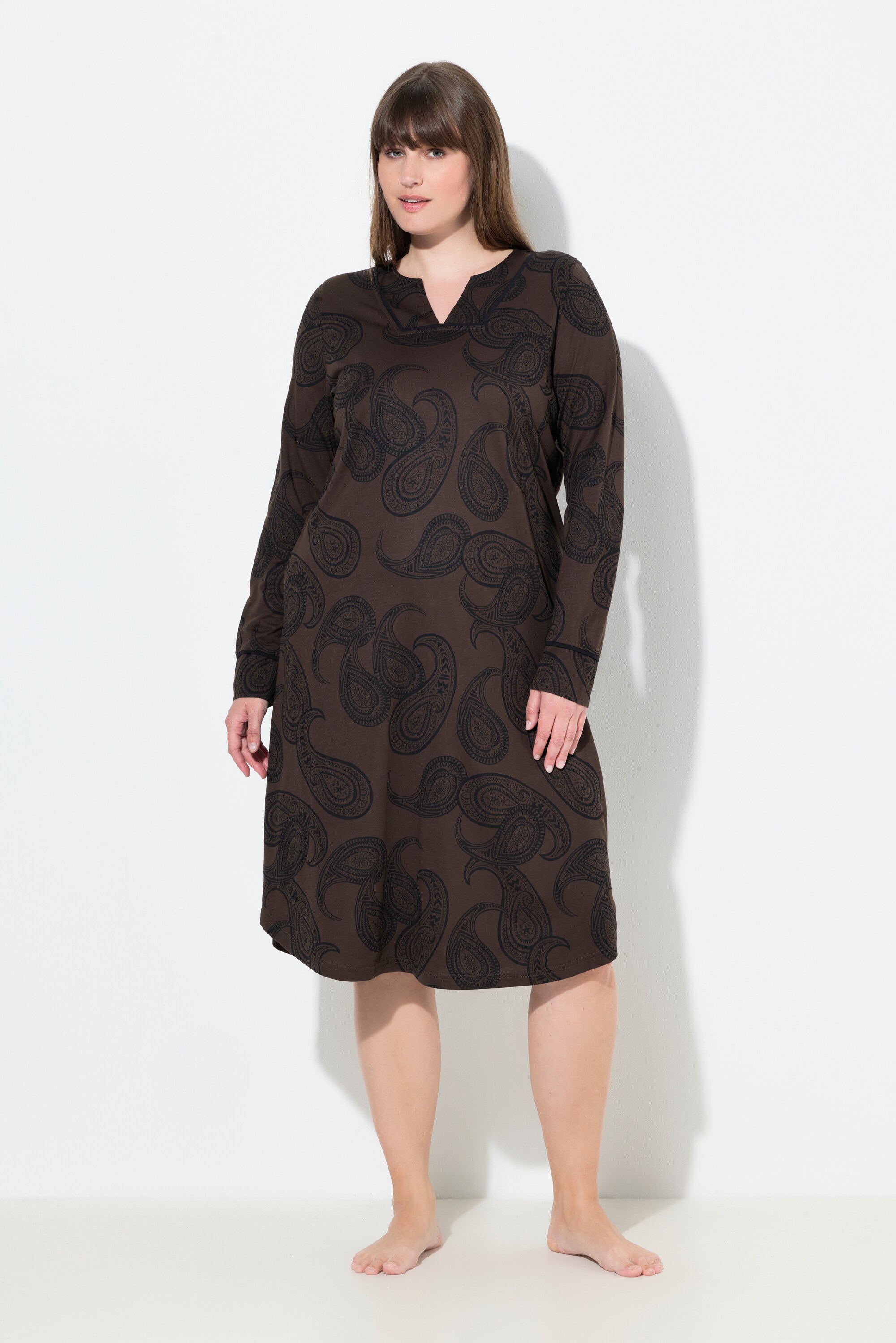Chemise de nuit à motif cachemire, ULLA POPKEN