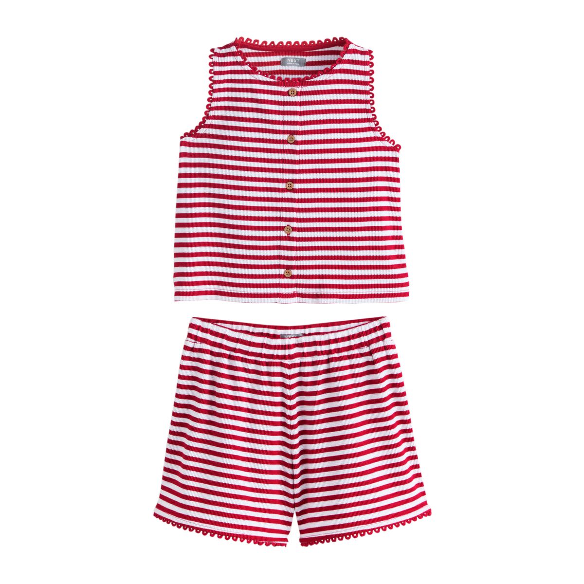 Ensemble gilet et short gaufrés texturés, NEXT