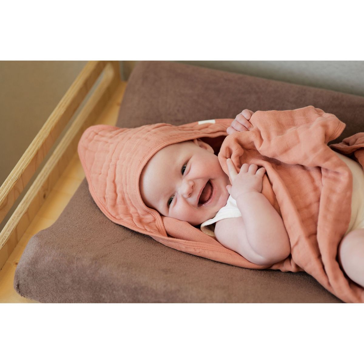 Cape de bain rosewood Jollein La Redoute