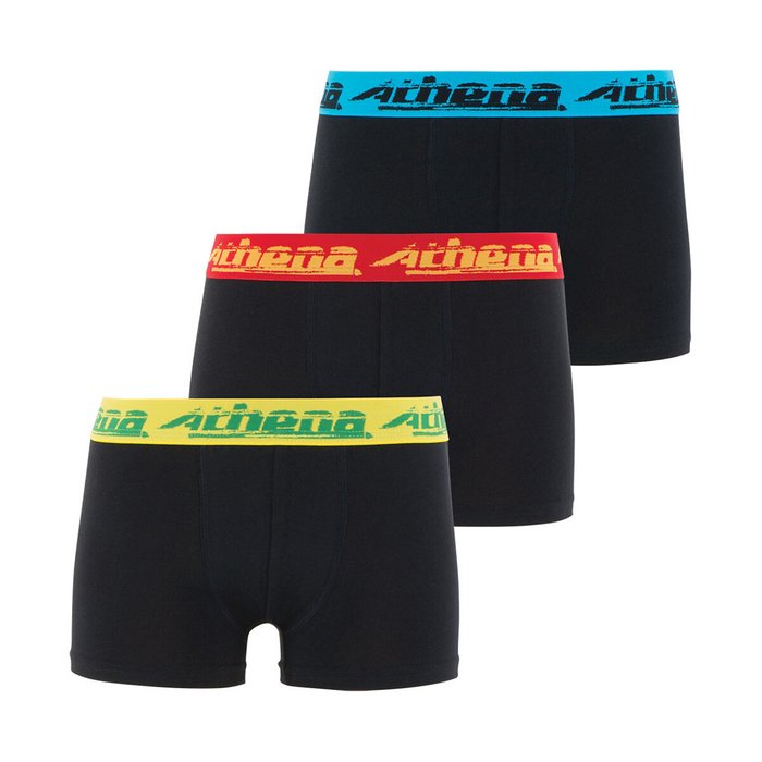 Image 0 Confezione da 3 boxer cotone bio 6-16 anni ATHENA Confezione da 3 boxer cotone bio 6-16 anni ATHENA image 0