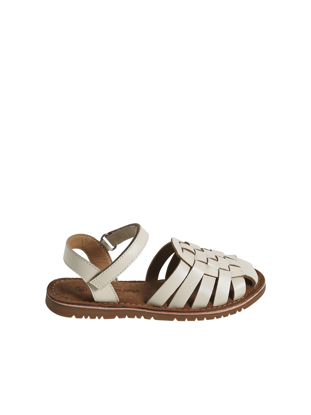 Sandales Scratchées En Cuir Beige Imprimé Vertbaudet | La Redoute