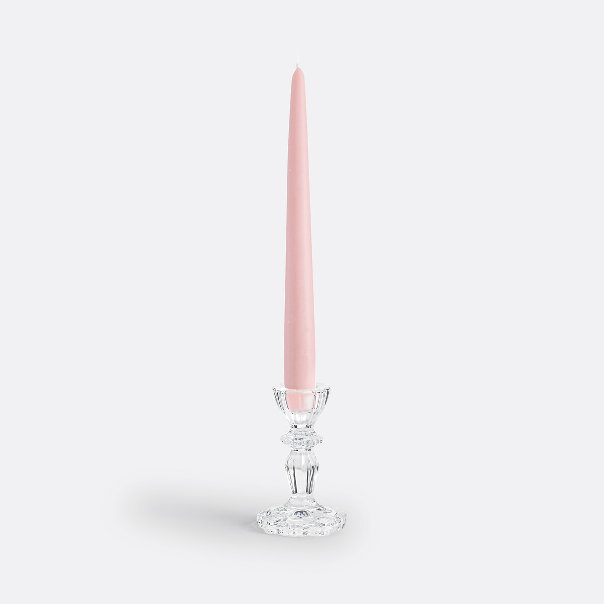 Carsa 10.3cm High Glass Candlestick, LA REDOUTE INTERIEURS
