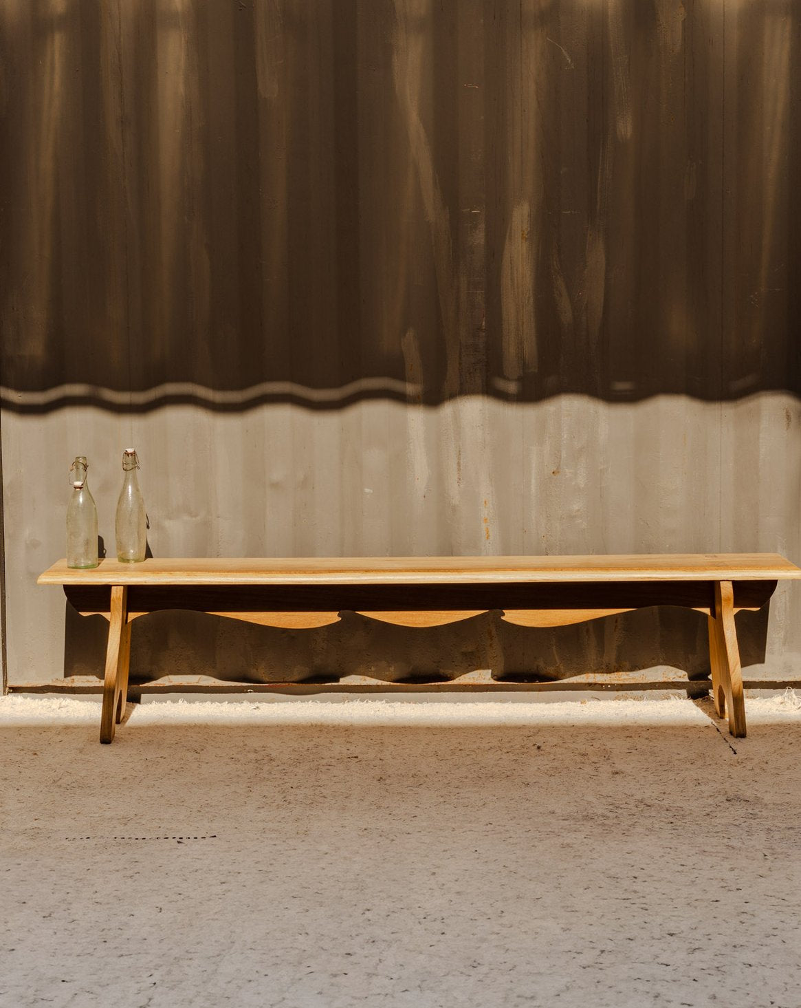 Banc en chêne Antoine N°498 - Bon état, DEBONGOUT