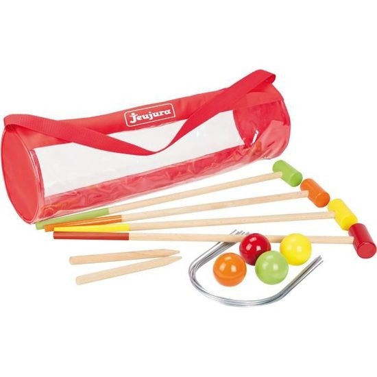 Jeujura Jeu De Croquet En Bois, JEUJURA