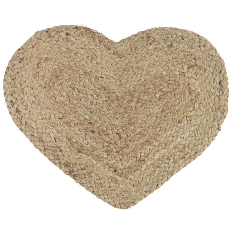 Set de table cœur jute naturel, IB LAURSEN