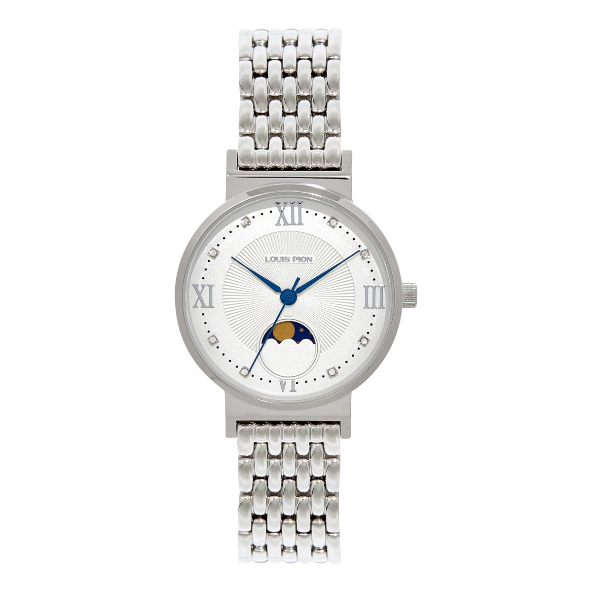 Montre analogique aurore argent blanc argent Louis Pion La Redoute