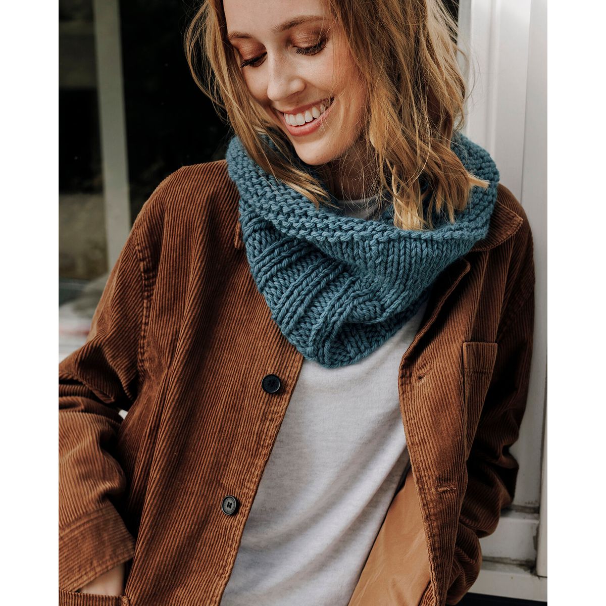 Fiche modèle pdf snood femme jody Phildar | La Redoute