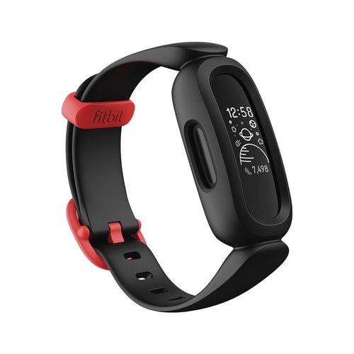 Bracelet connecté ace 3 noir et rouge sport noir/rouge Fitbit