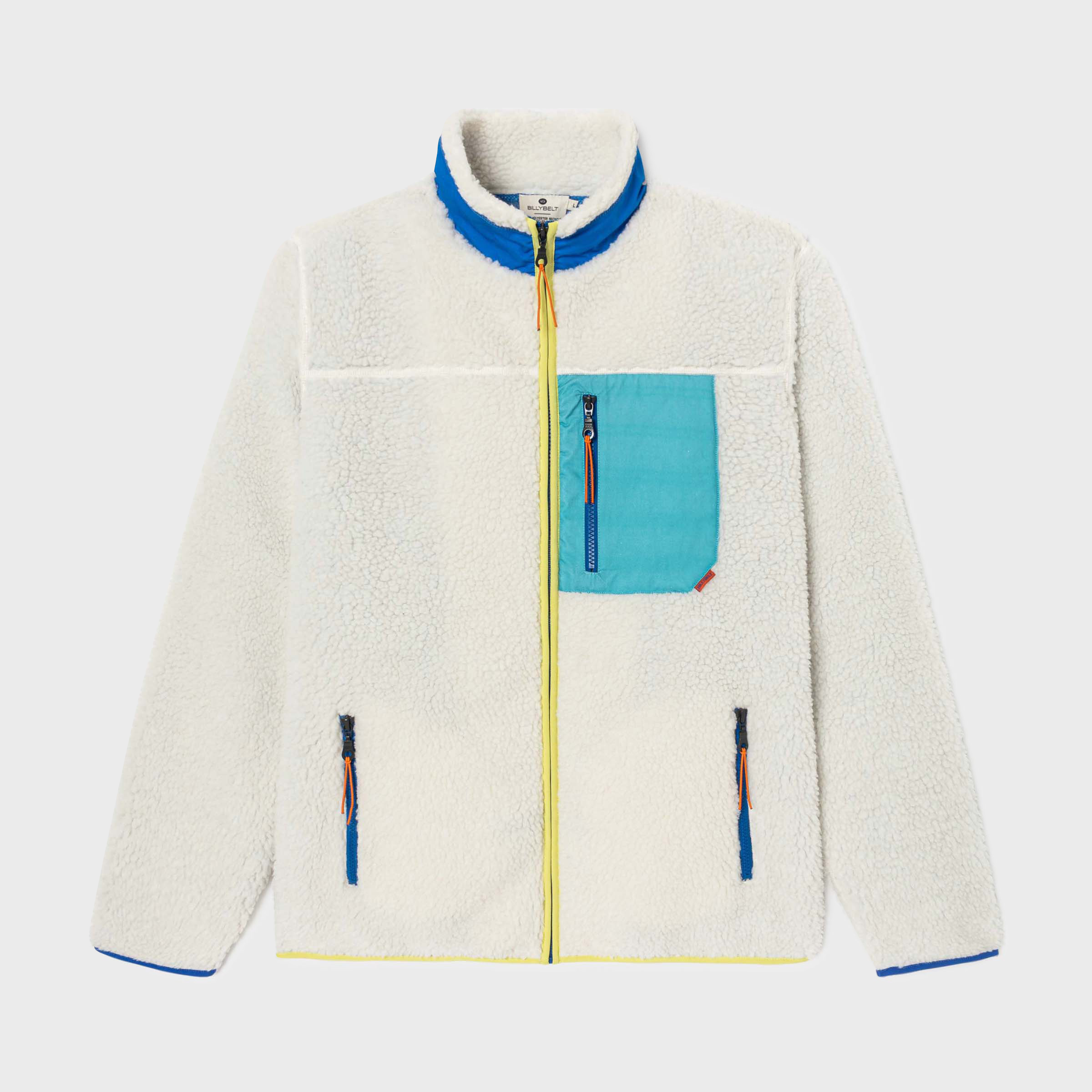 Veste sherpa zippée manches longues, BILLYBELT