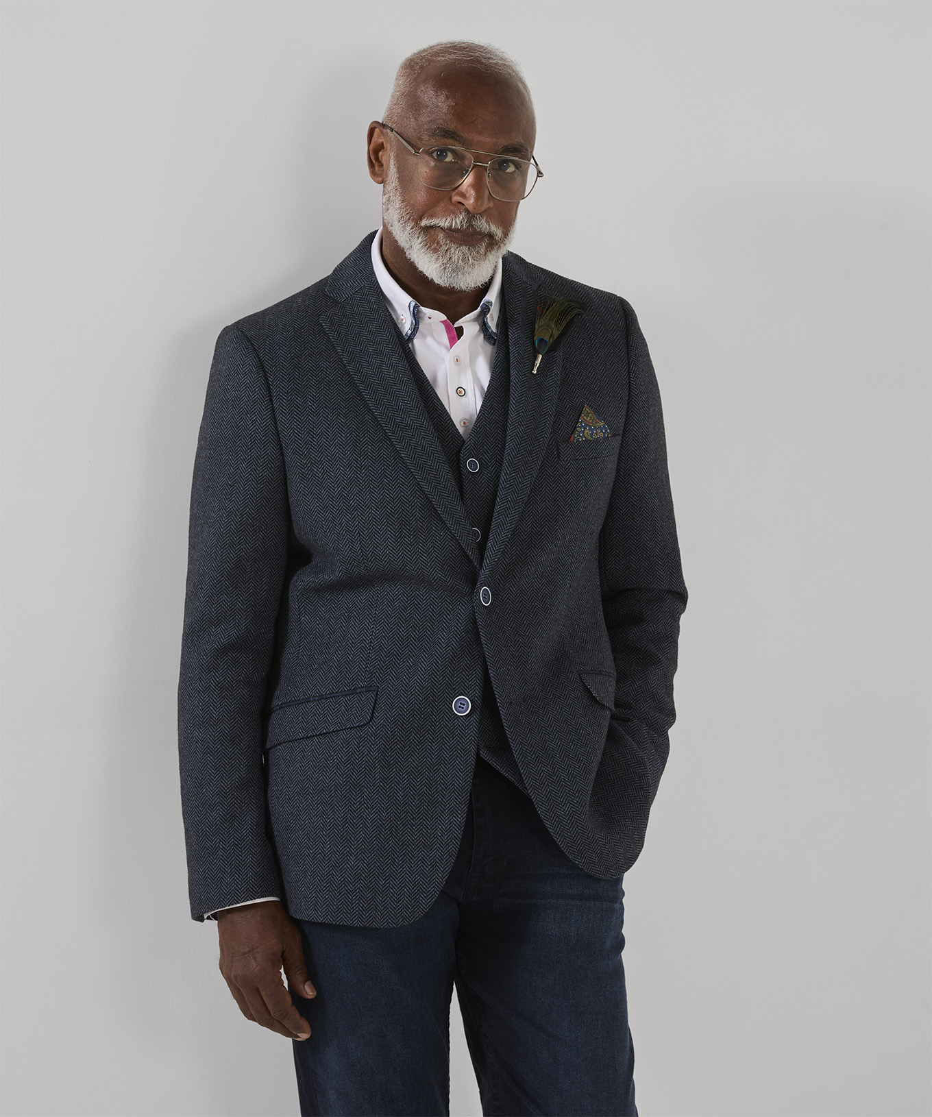 Charmant Blazer à Chevrons, JOE BROWNS
