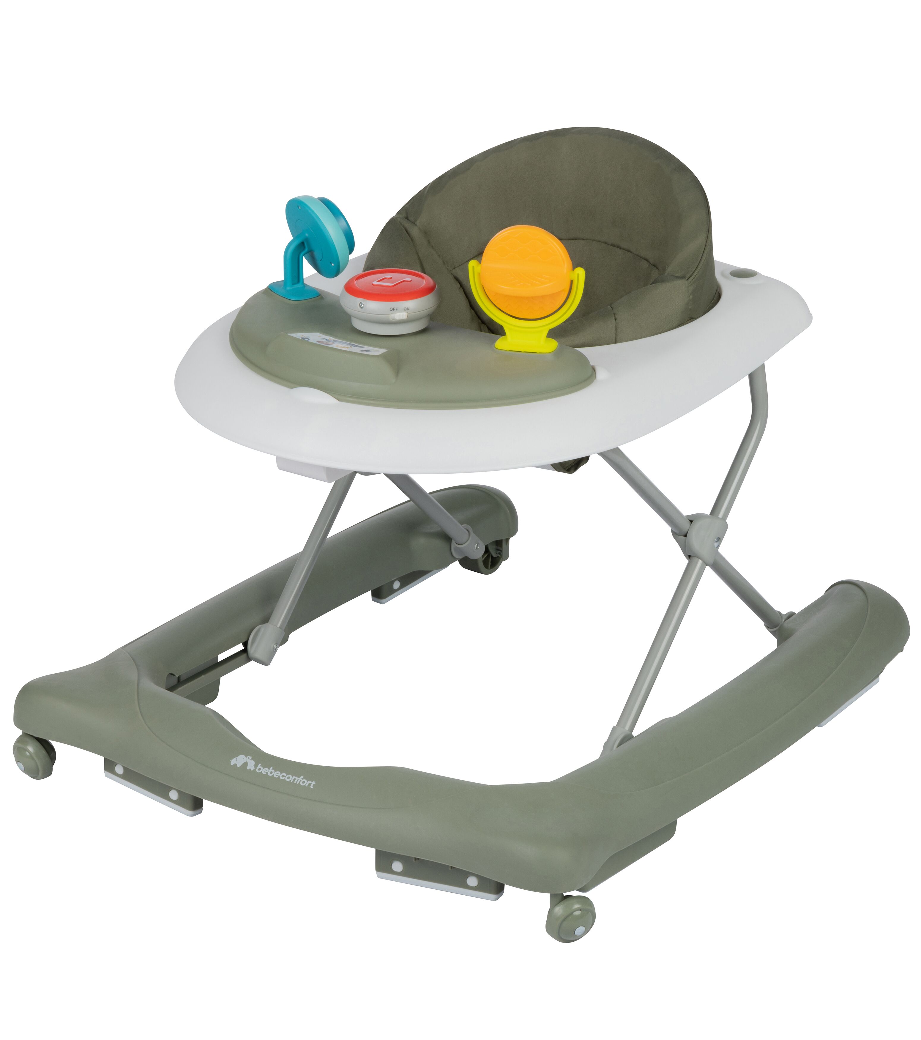 Trotteur bébé Dalia, avec plateau d’activités musicales, BEBECONFORT