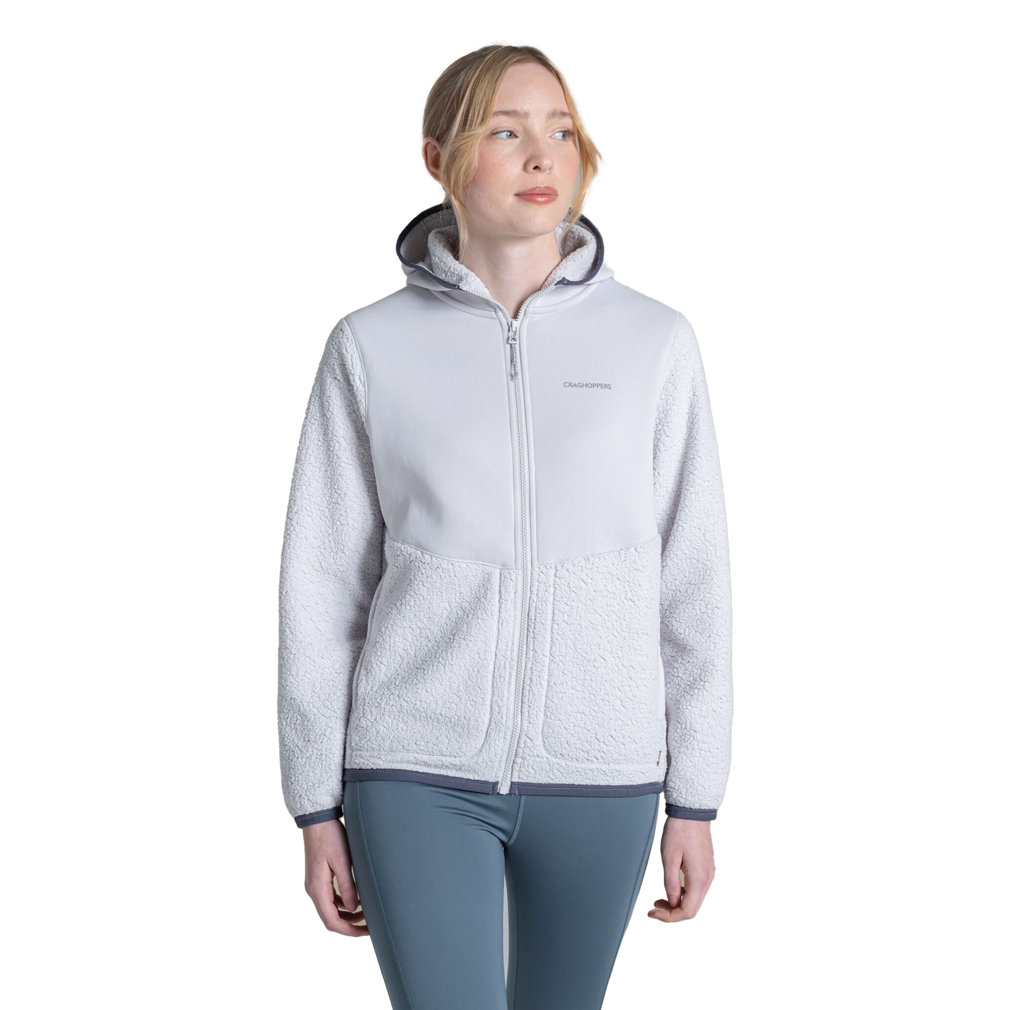 Veste polaire unie à capuche TELESTO, CRAGHOPPERS