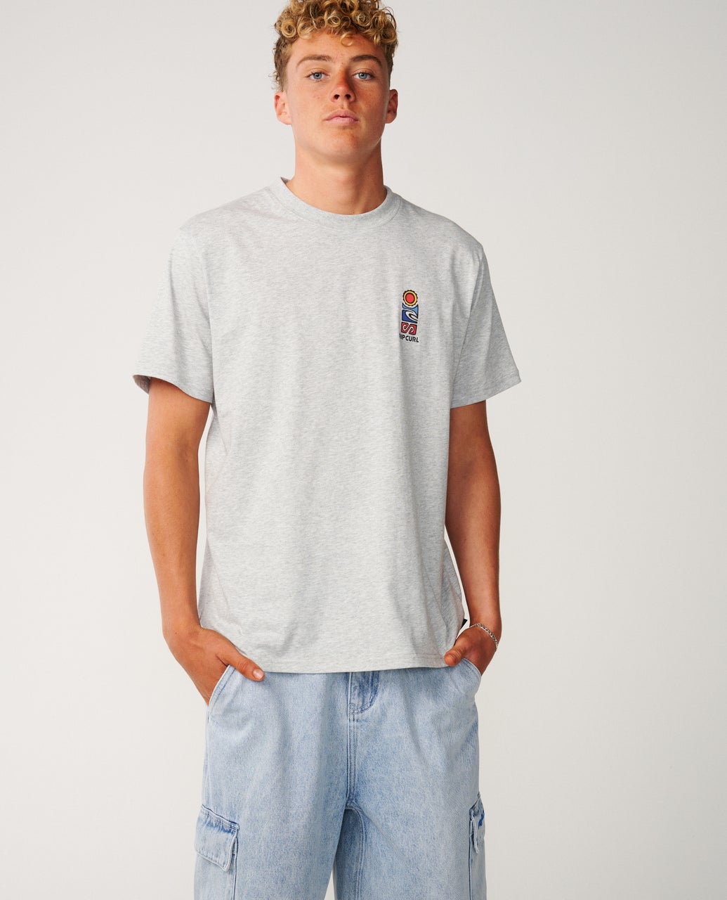 T-shirt relax SEARCH SERIES VAPORCOOL STACK, RIP CURL