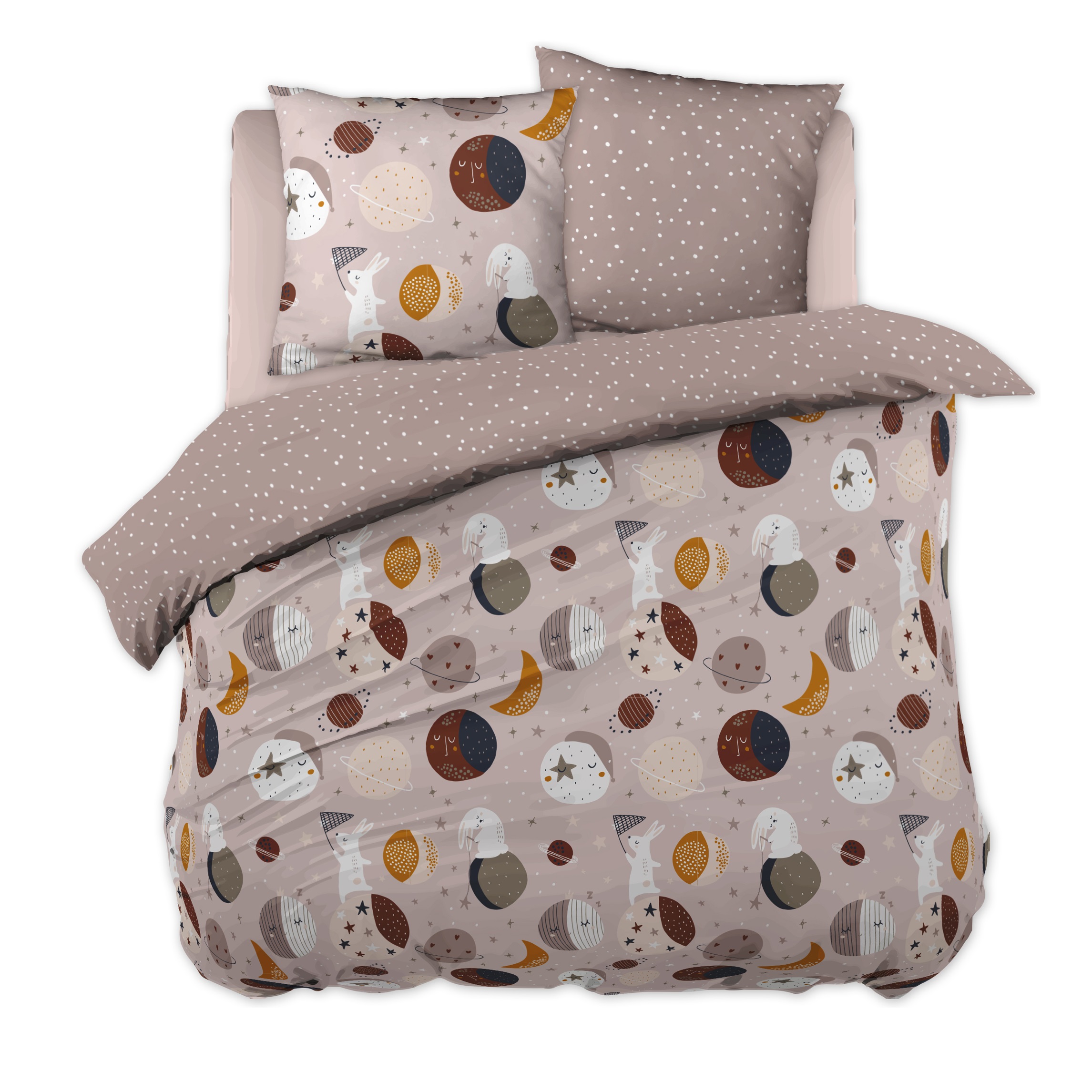 Parure Housse de couette Collection Sky dream planete, EDEN