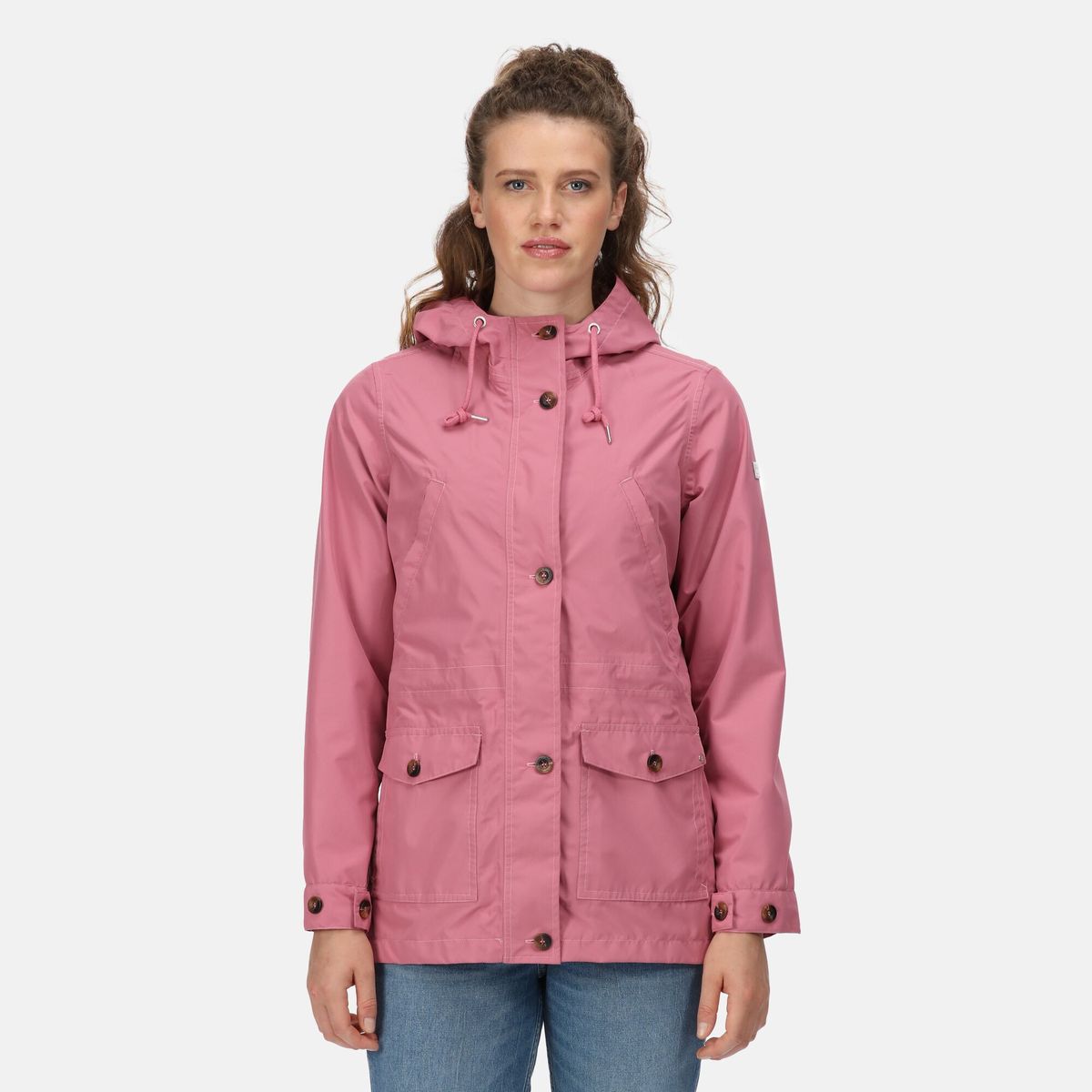 Veste courte best sale rose pale