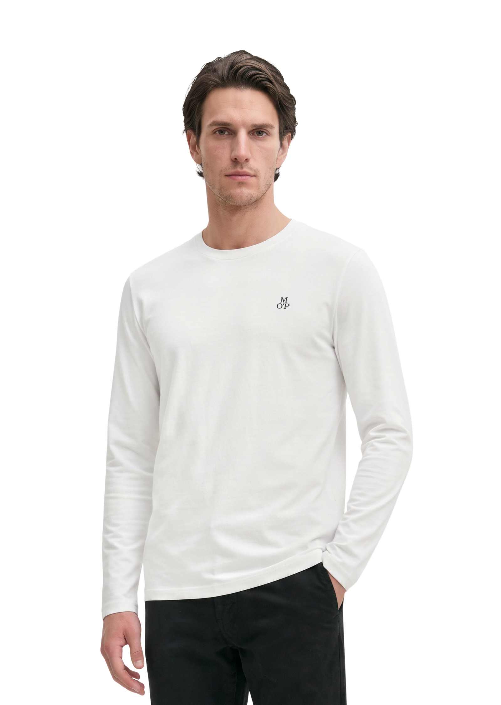 Manchette longue shaped en pur coton biologique, MARC O'POLO