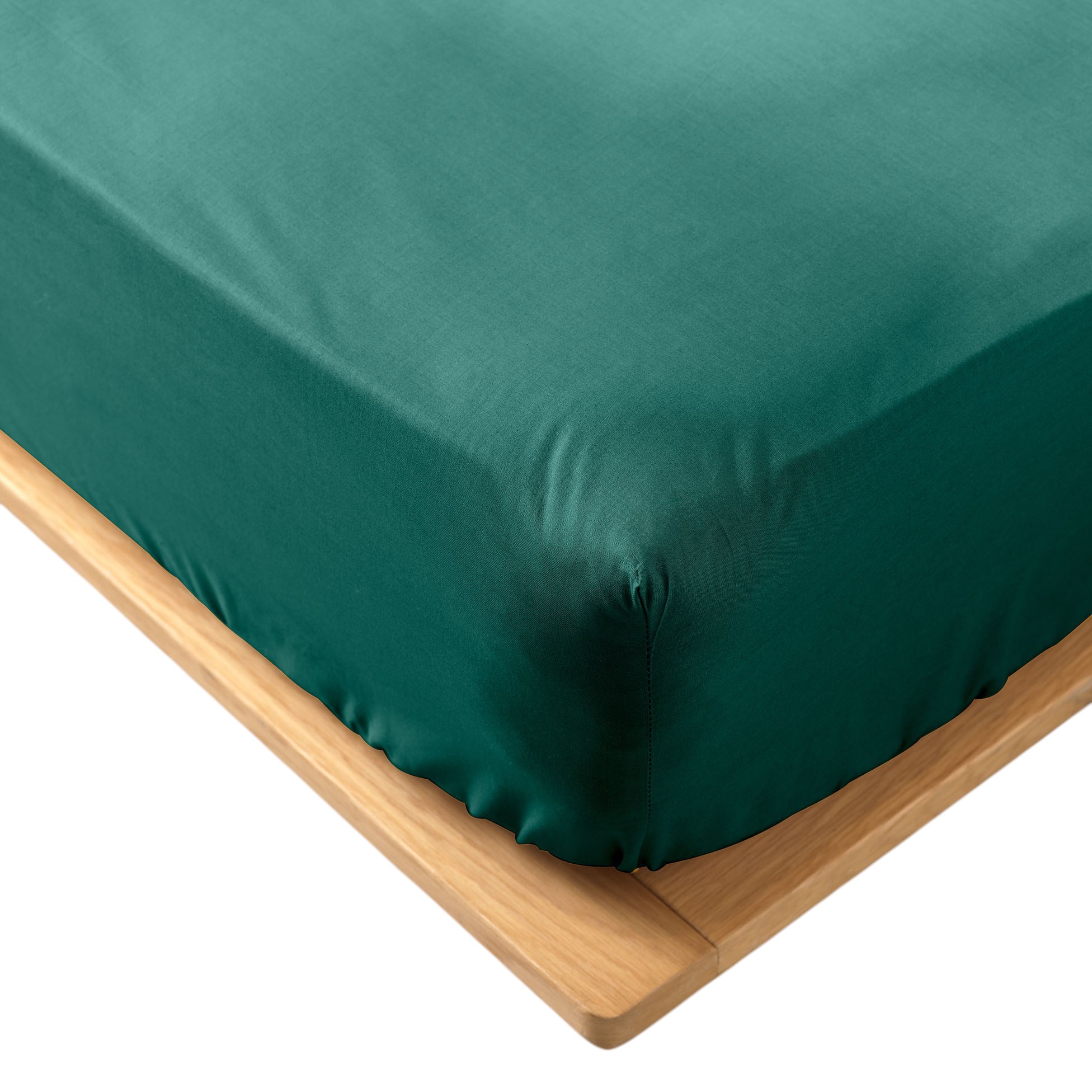 Drap housse Bioline emeraude, EDEN