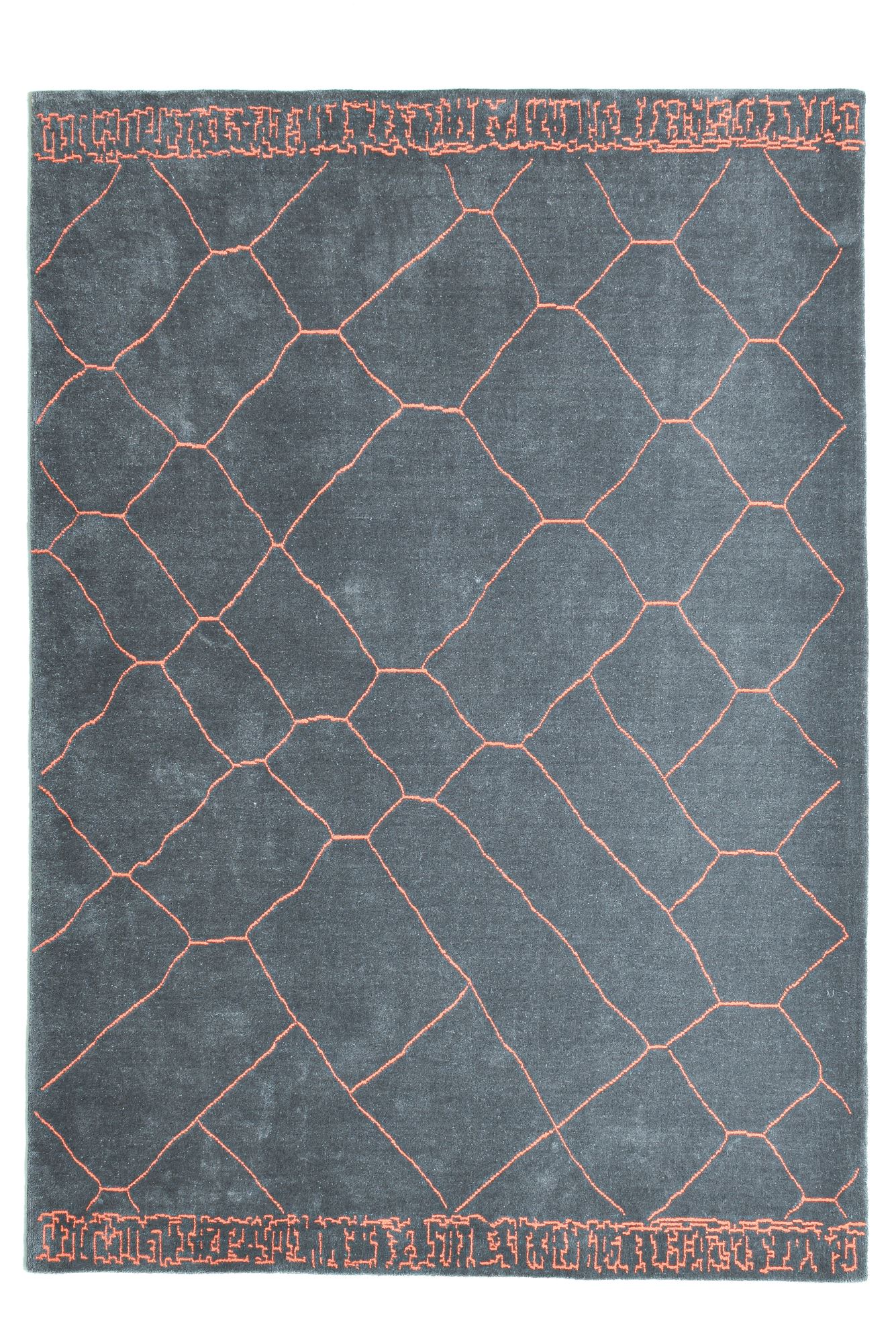 Tapis tissé main en PET recyclé pour l'intérieur et l'extérieur - Kyoto, THEKO