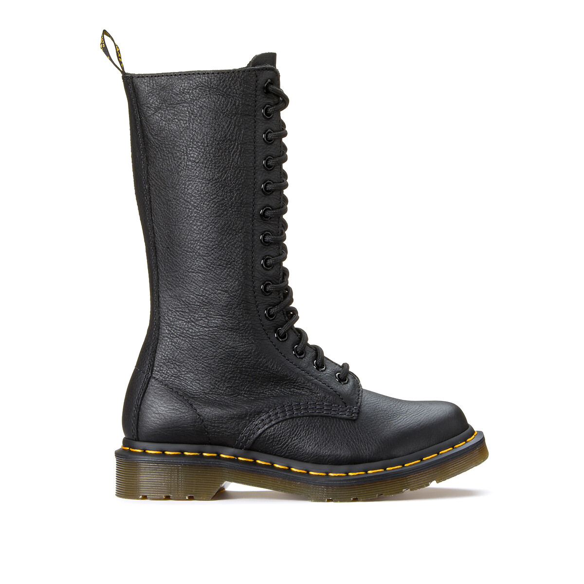 1b99 virginia calf boots in leather, black, Dr. Martens | La Redoute