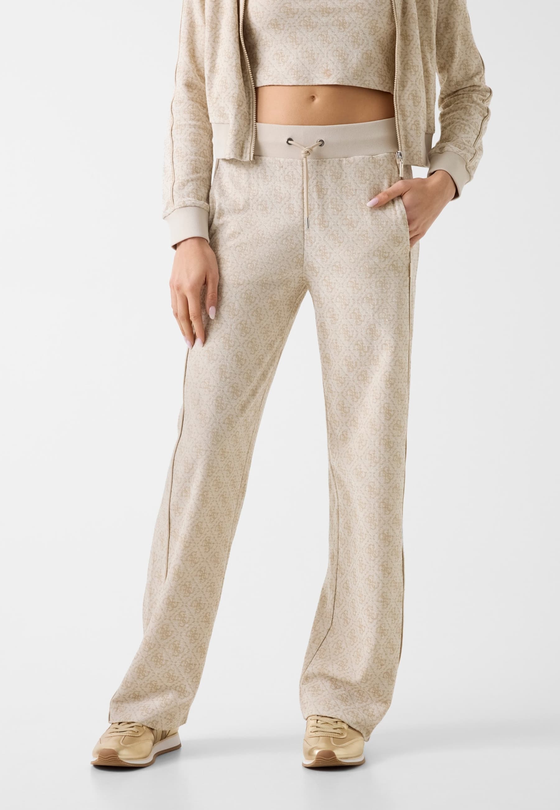 Pantalon De Survêtement Avec Logo 4G, GUESS