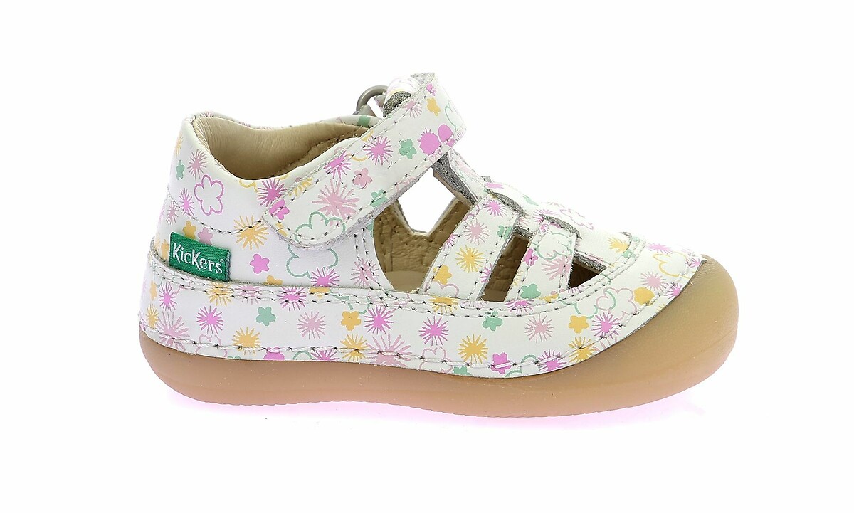 Sandales fermées en cuir Sushy