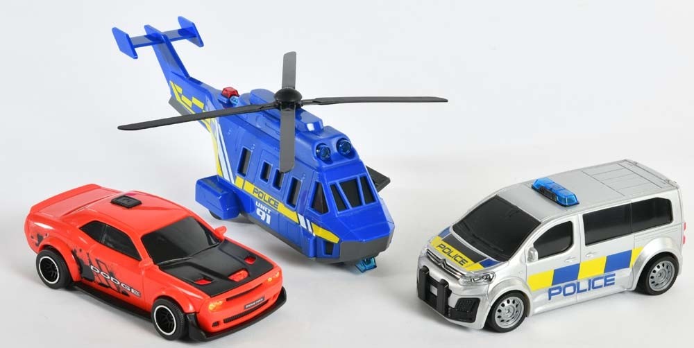 Coffret Poursuite Policière - Smoby - Dickie, SMOBY