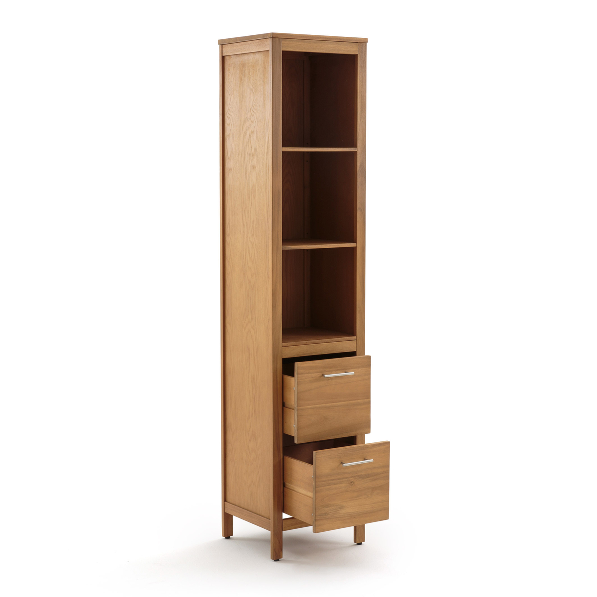 Product photograph of Charon Acacia Bathroom Column Unit from La Redoute UK