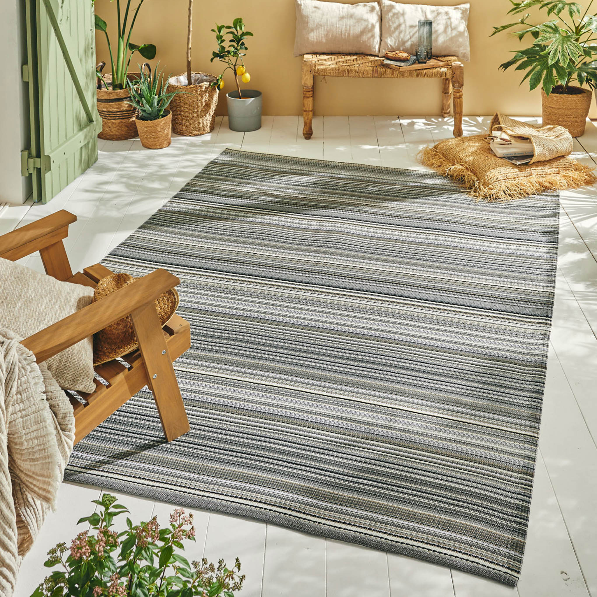 Tapis multicolore extérieur CAPRI, NAZAR RUGS