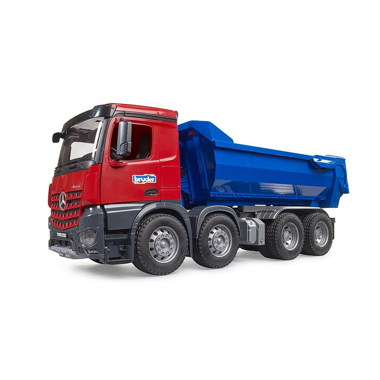 Camion MB Arocs Halfpipe Kipp LKW, BRUDER
