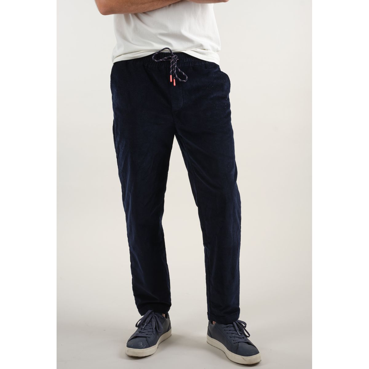 Pantalon velours best sale homme la redoute