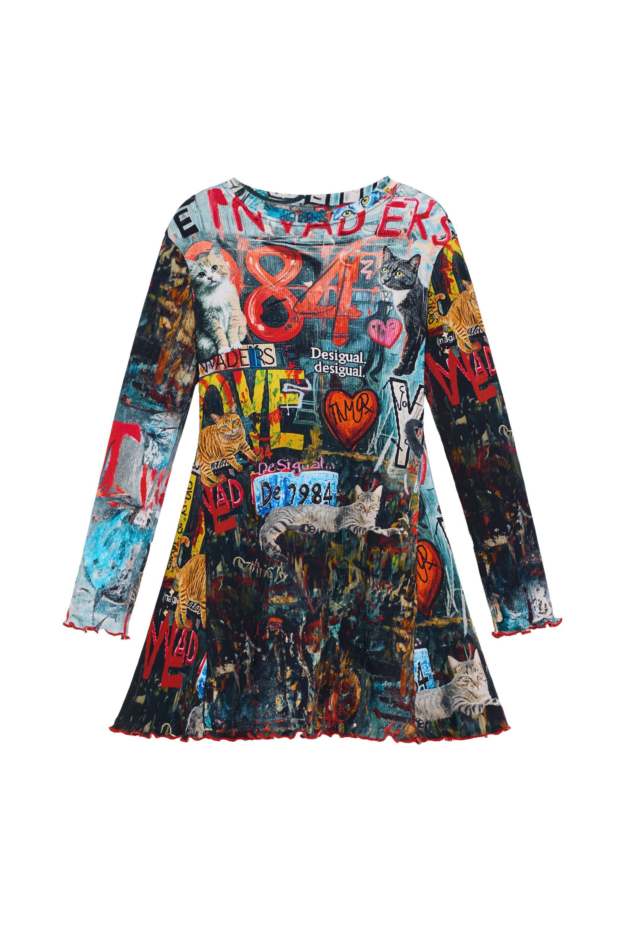 Robe imprimée, DESIGUAL