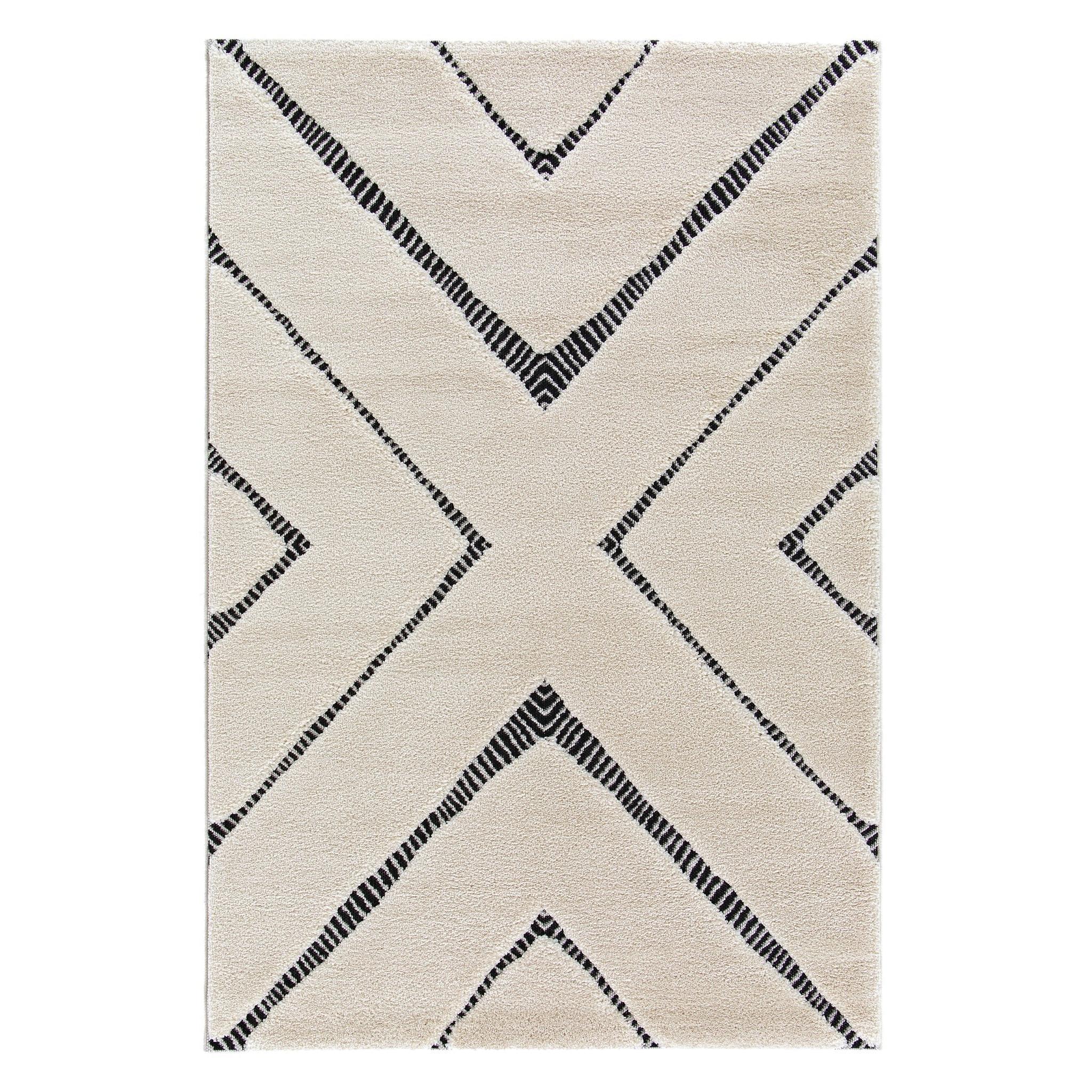 Tapis super doux à reliefs décoratifs KENZA, AFK LIVING