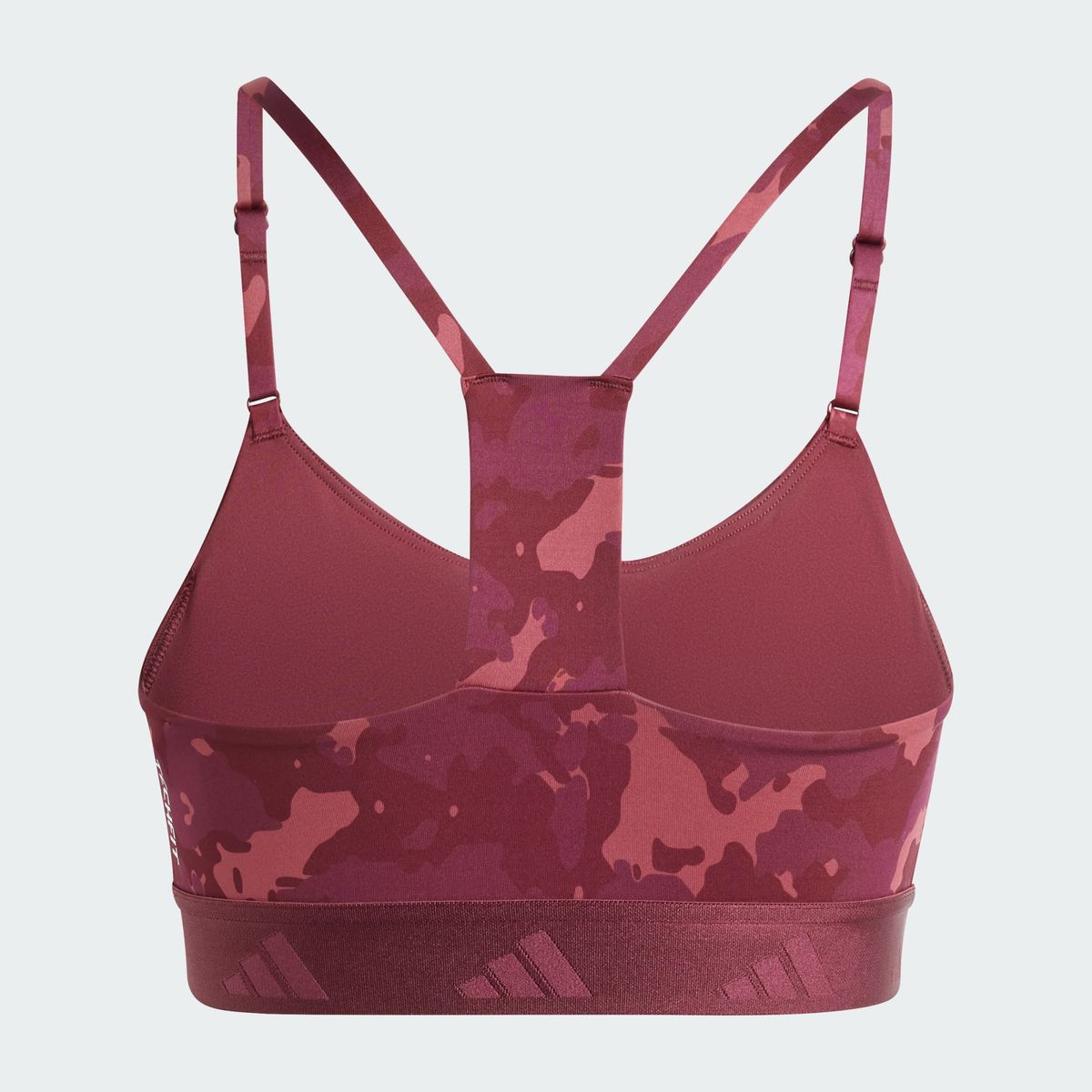 Brassière Running Maintien moyen Pocket - Rose adidas