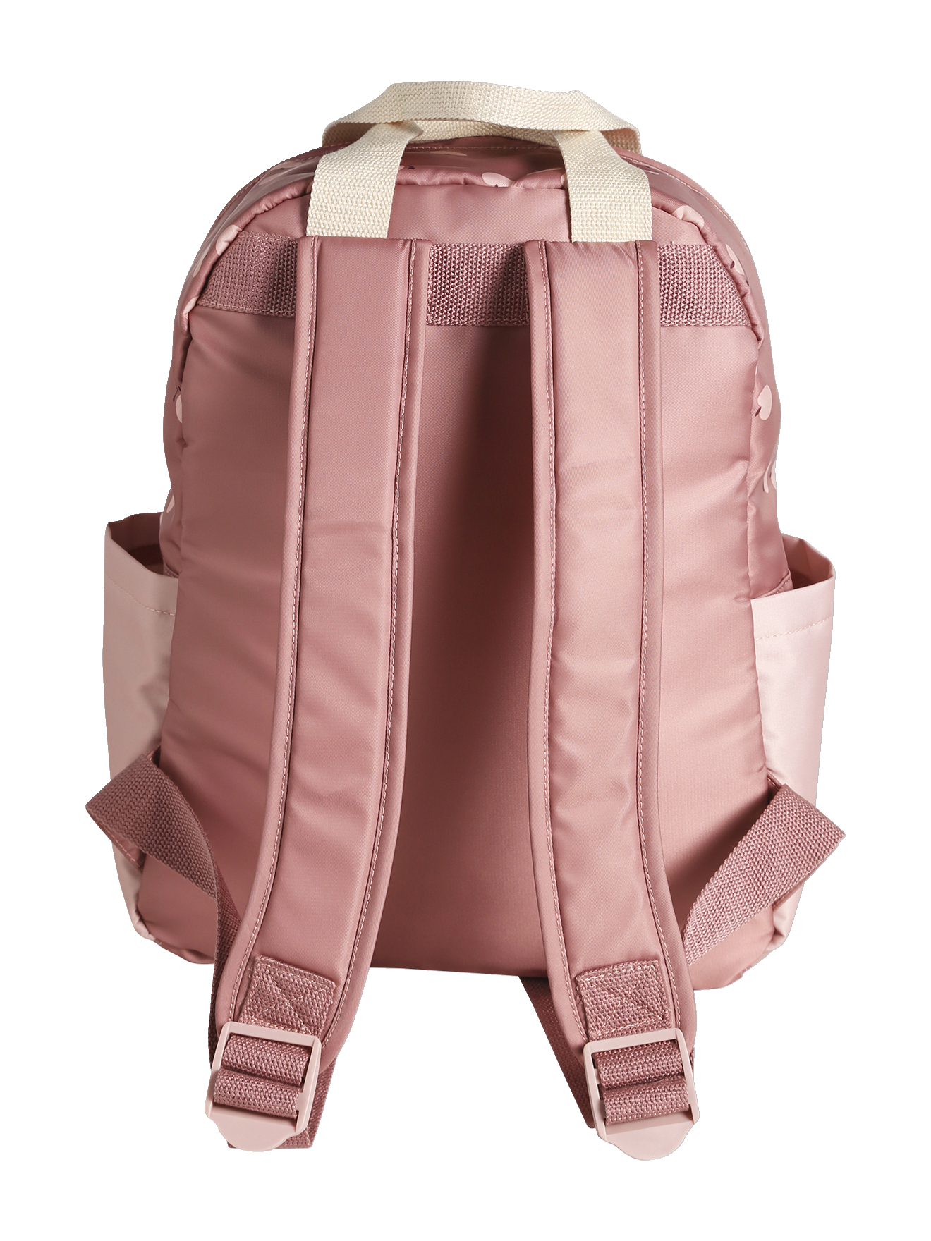 Sac à Dos PINK Rayé Rose Et Gris Pour Fille - Style Décontracté, Occasion