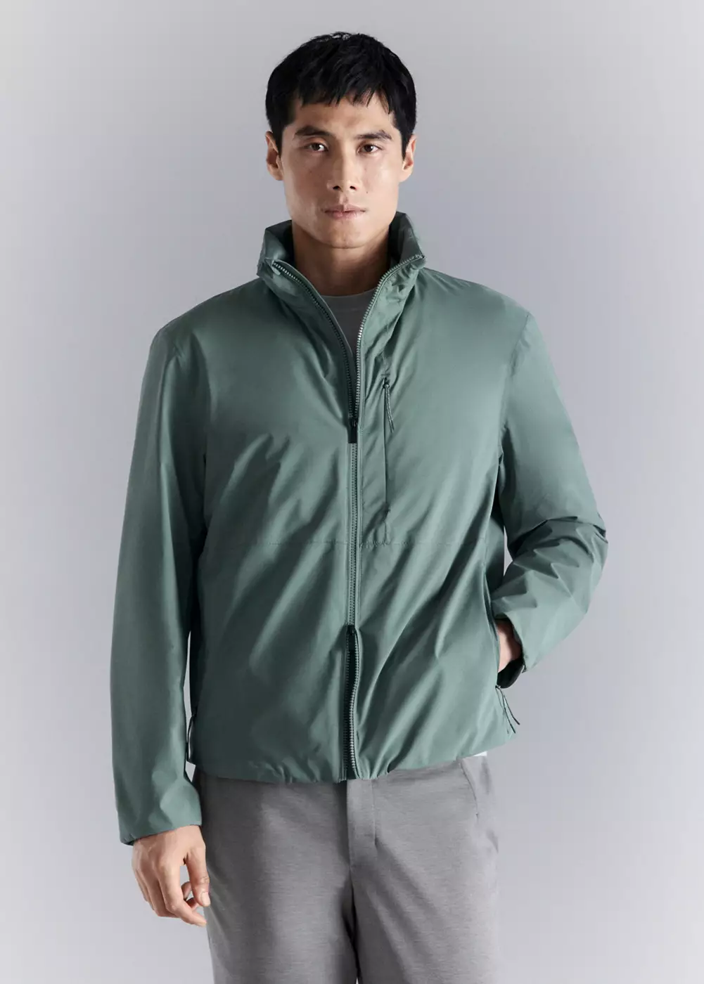 Veste repliable déperlante avec technologie Thermore®, MANGO MAN