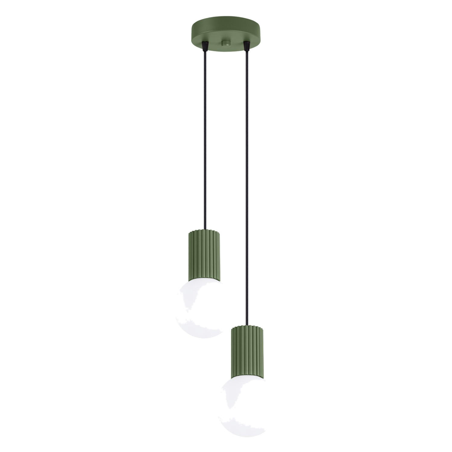 Suspension Aluminium Vert Olive G9 2 Halo, EDEN