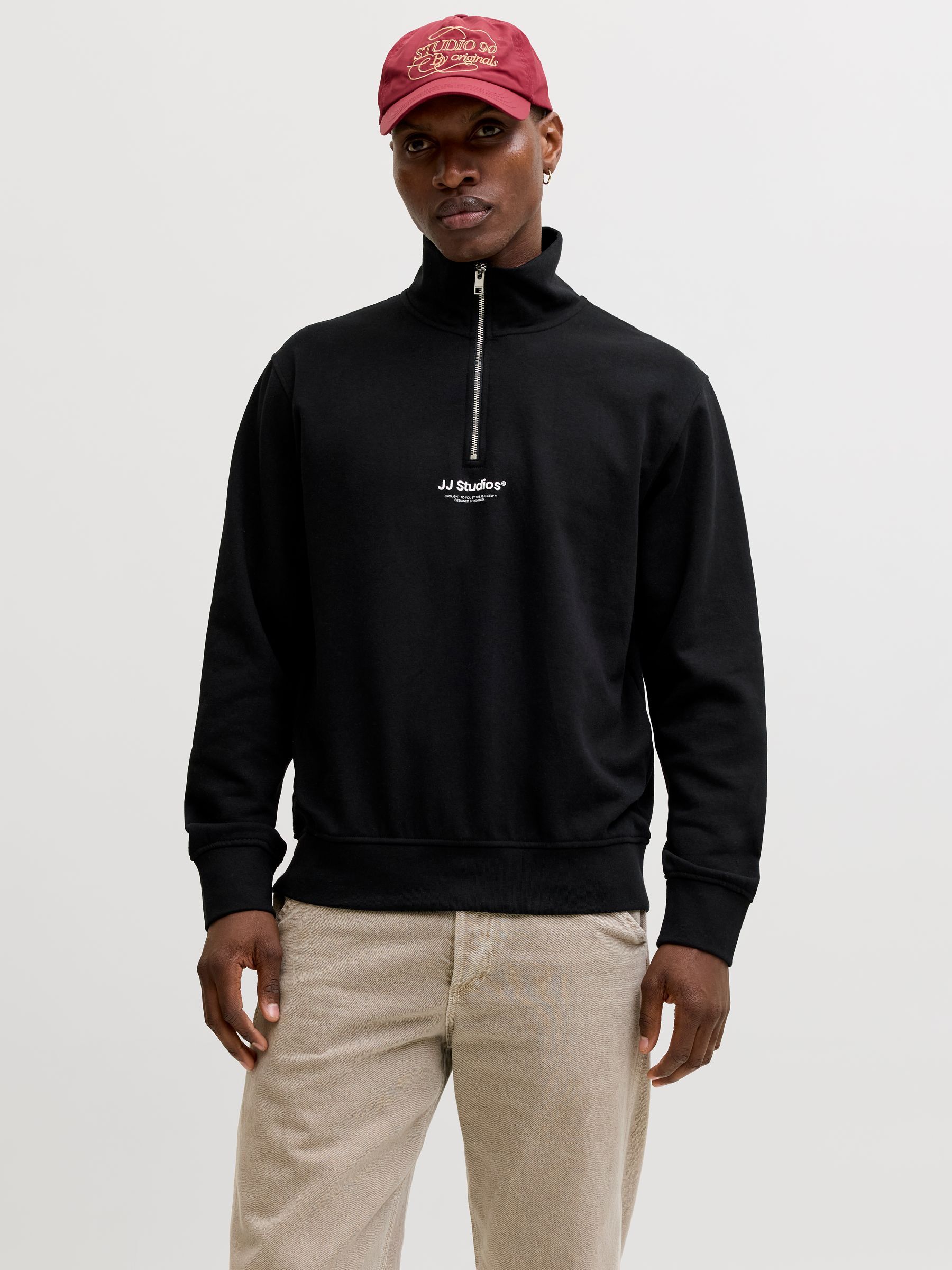 Sweat À Mi-Fermeture Éclair, JACK & JONES
