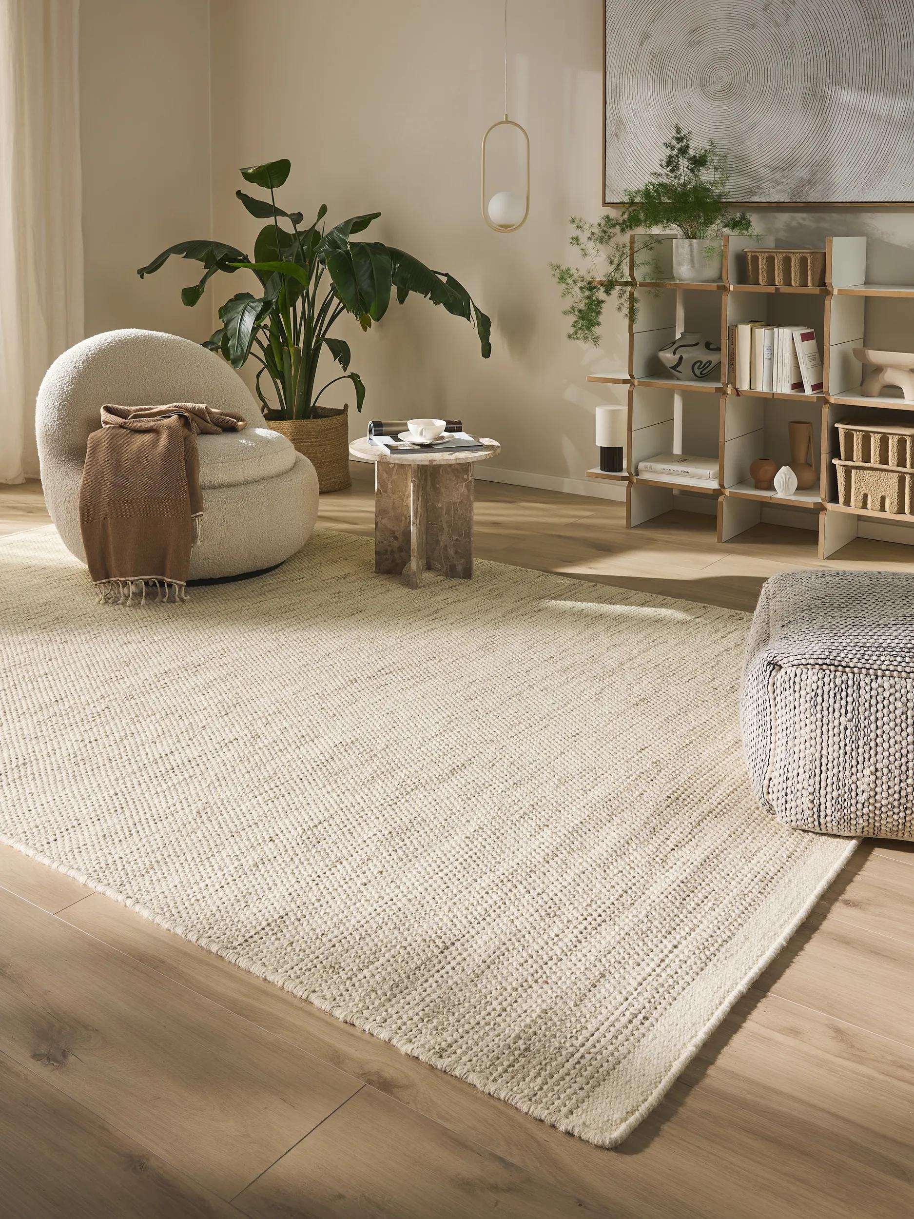 Tapis de laine tissé main ROCCO, BENUTA