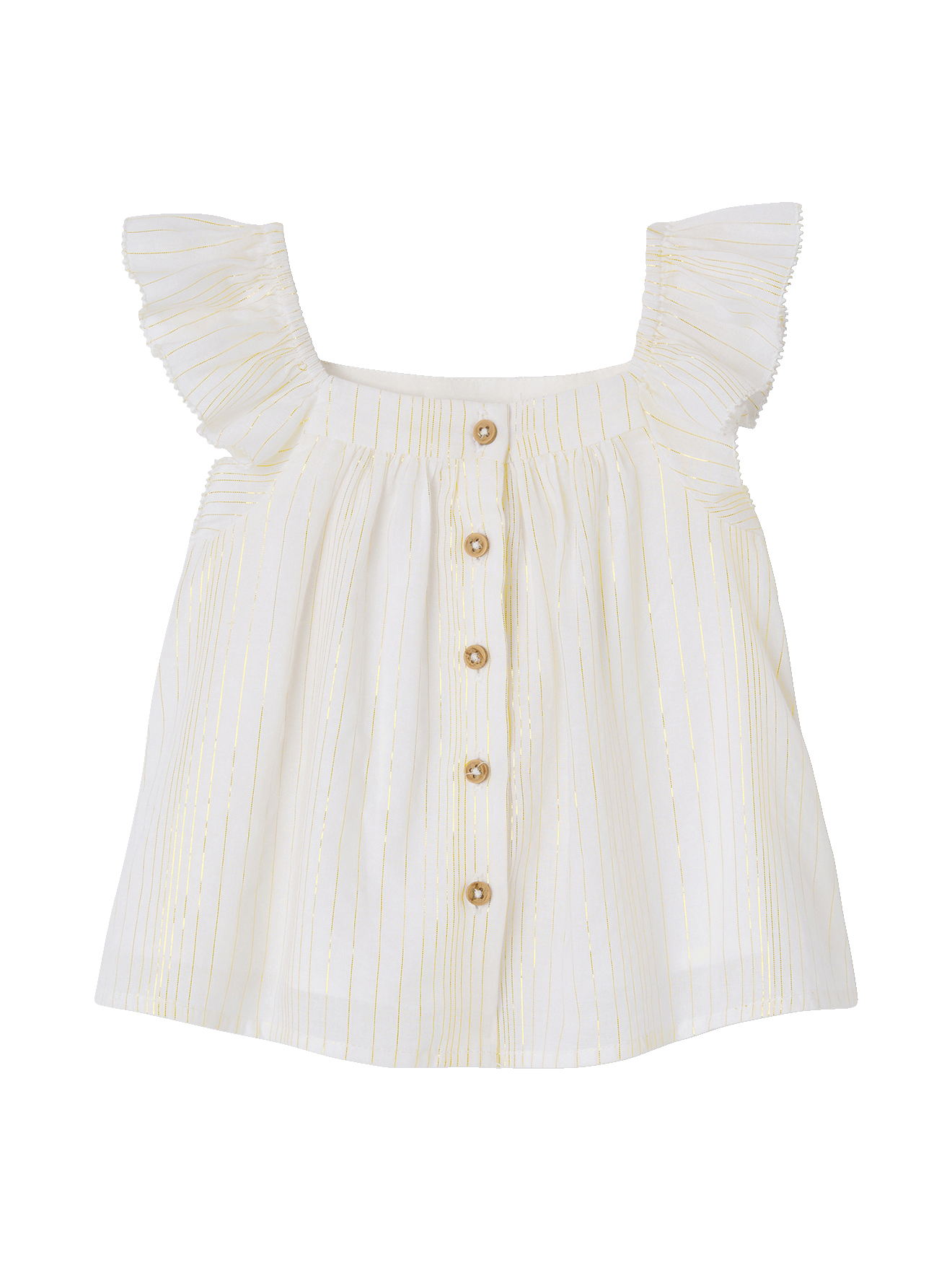 Blouse en voile de coton bébé, VERTBAUDET