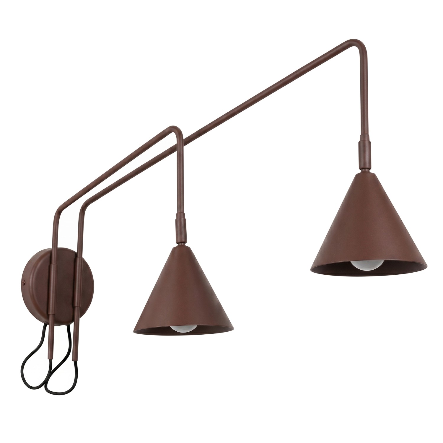 Applique murale Brun E14 2 Nox, EDEN