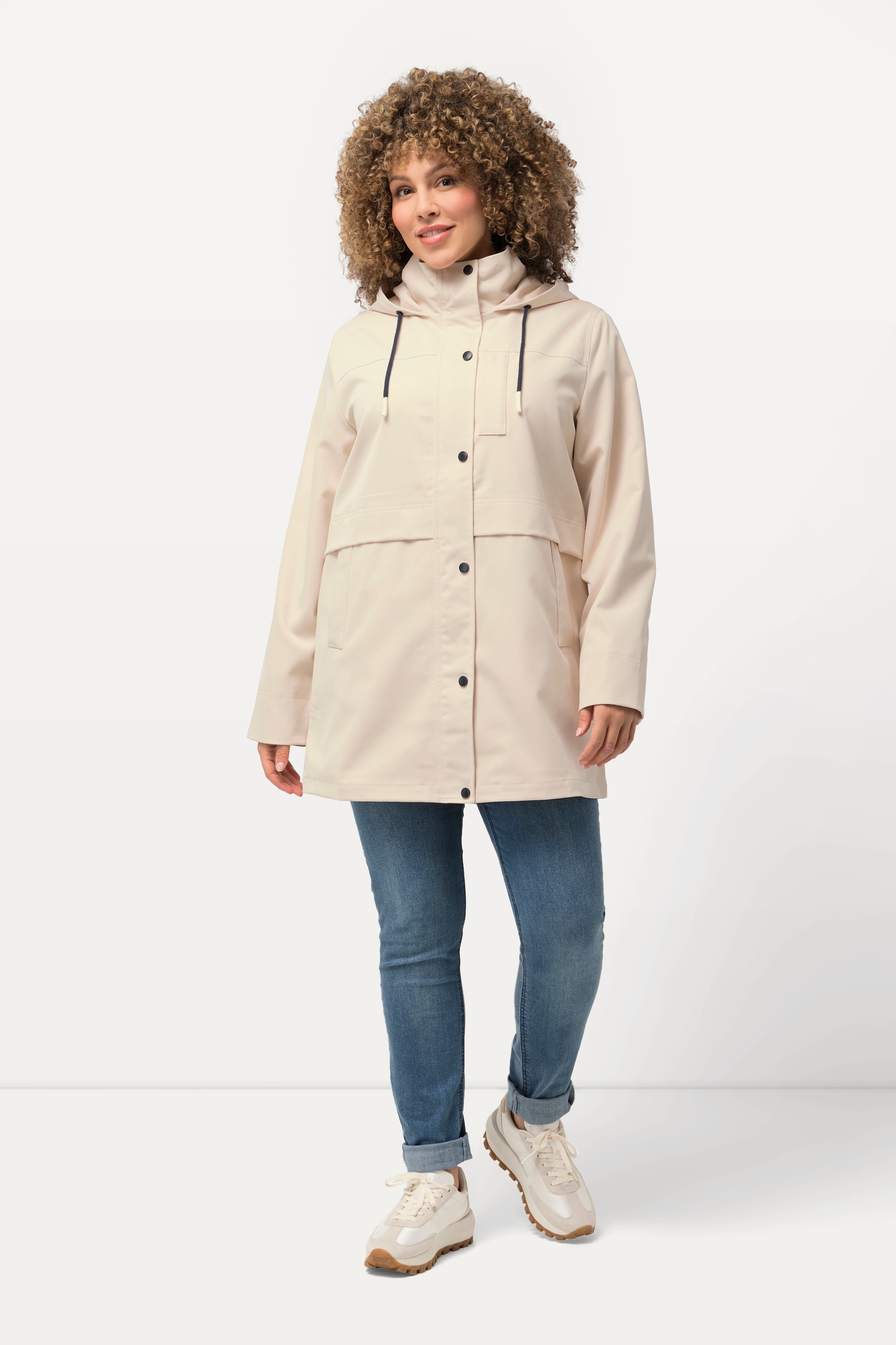 Femme Veste De Sport HYPRAR Imperméable Col Montant Capuche ULLA POPKEN