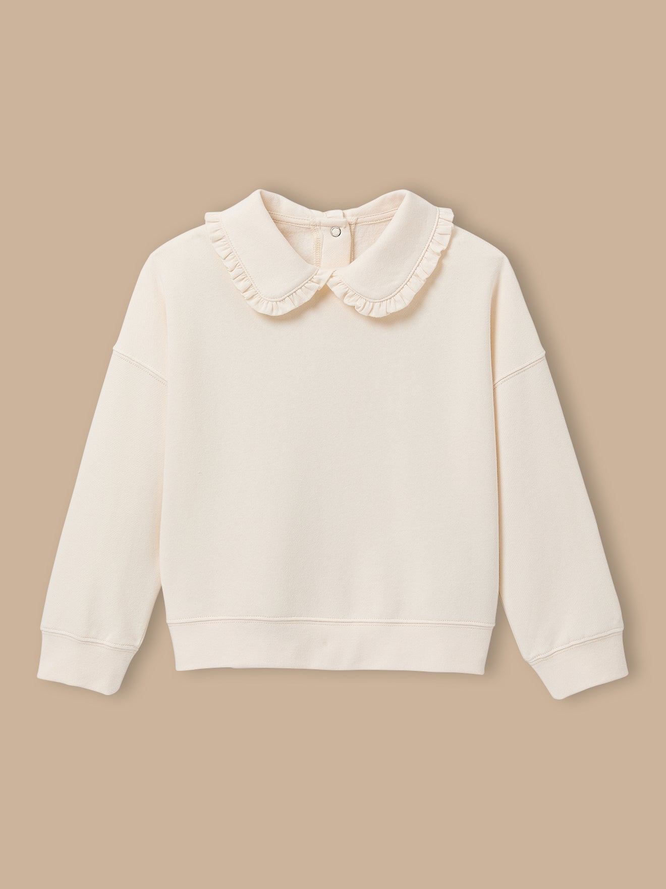 Sweat  col volanté, CYRILLUS