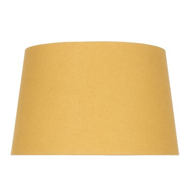 30cm Mustard Cotton Tapered Cylinder Lampshade SO'HOME